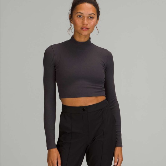 lululemon open back long long sleeve crop - Picture 5 of 6